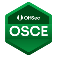 Offensive Security Certified Expert (OSCE) badge